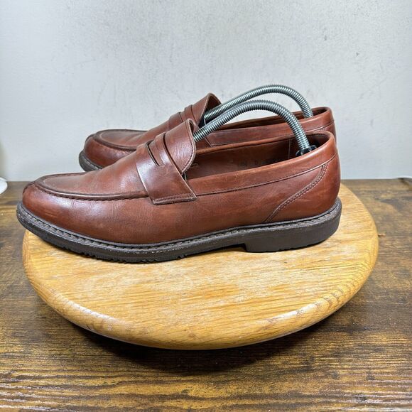 Allen Edmonds Winnetka Brown Oxfords Dress Shoes Men’s Size‎ 10.5 D main image 6